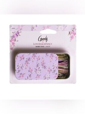NWT LoveShackFancy x Goody Limited Happy Thoughts Matchbox Bobbies 45ct Hibiscus